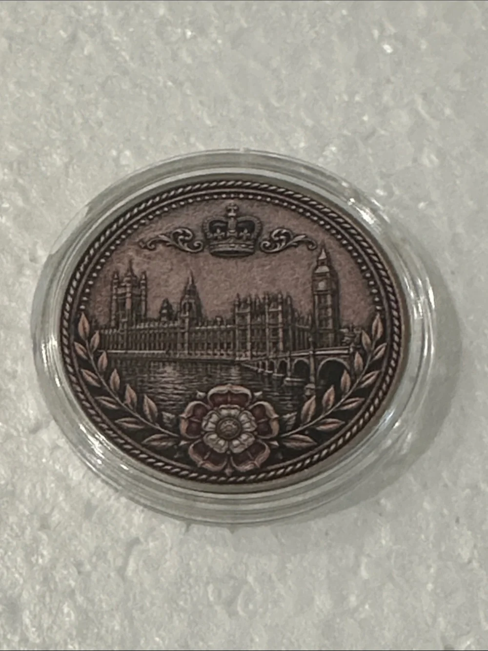 Big Ben London Commemorative Coin - Brown Finish